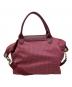 LONGCHAMP (ロンシャン) 2WAYバッグ レッド：12000円