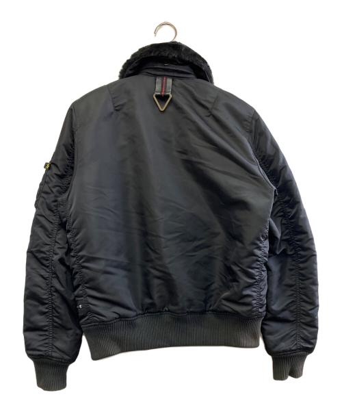ALPHA（アルファ）ALPHA (アルファ) フライトジャケット ブラック サイズ:Mの古着・服飾アイテム