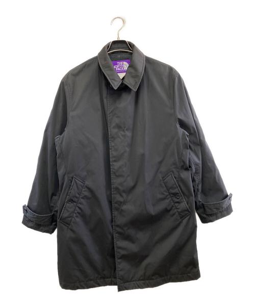 THE NORTHFACE PURPLELABEL（ザ・ノースフェイス パープルレーベル）THE NORTHFACE PURPLELABEL (ザ・ノースフェイス パープルレーベル) ステンカラーコート ブラック サイズ:XLの古着・服飾アイテム