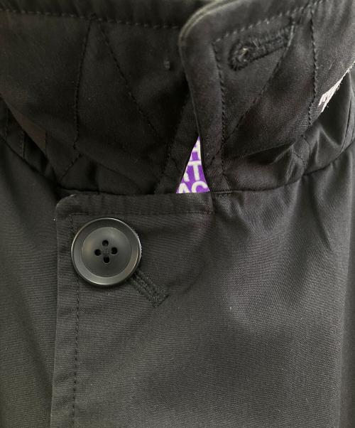 THE NORTHFACE PURPLELABEL（ザ・ノースフェイス パープルレーベル）THE NORTHFACE PURPLELABEL (ザ・ノースフェイス パープルレーベル) ステンカラーコート ブラック サイズ:XLの古着・服飾アイテム