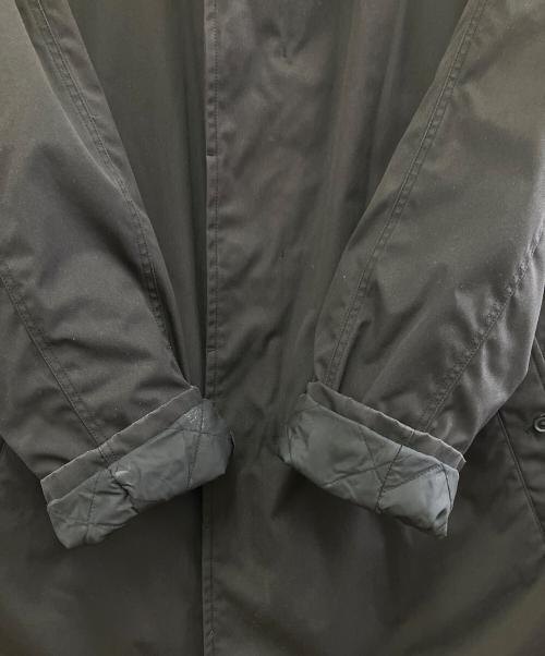 THE NORTHFACE PURPLELABEL（ザ・ノースフェイス パープルレーベル）THE NORTHFACE PURPLELABEL (ザ・ノースフェイス パープルレーベル) ステンカラーコート ブラック サイズ:XLの古着・服飾アイテム
