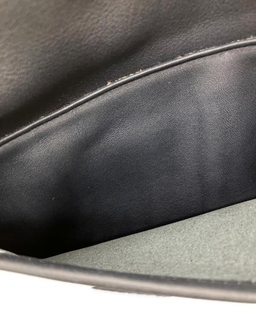 COACH（コーチ）COACH (コーチ) レザーショルダーバッグ ブラックの古着・服飾アイテム