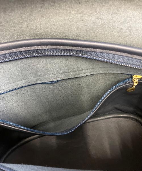 COACH（コーチ）COACH (コーチ) レザーショルダーバッグ ブラックの古着・服飾アイテム