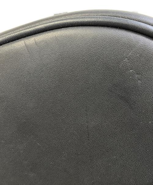 COACH（コーチ）COACH (コーチ) レザーショルダーバッグ ブラックの古着・服飾アイテム