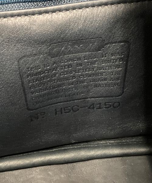 COACH（コーチ）COACH (コーチ) レザーショルダーバッグ ブラックの古着・服飾アイテム