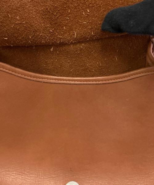 COACH（コーチ）COACH (コーチ) レザーショルダーバッグ ブラウンの古着・服飾アイテム