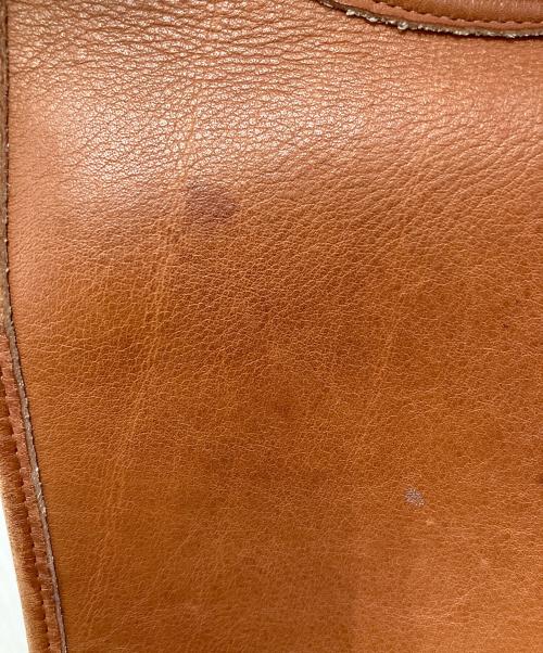 COACH（コーチ）COACH (コーチ) レザーショルダーバッグ ブラウンの古着・服飾アイテム