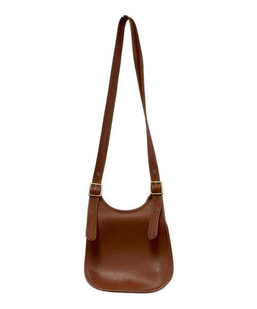 COACH（コーチ）COACH (コーチ) レザーショルダーバッグ ブラウンの古着・服飾アイテム
