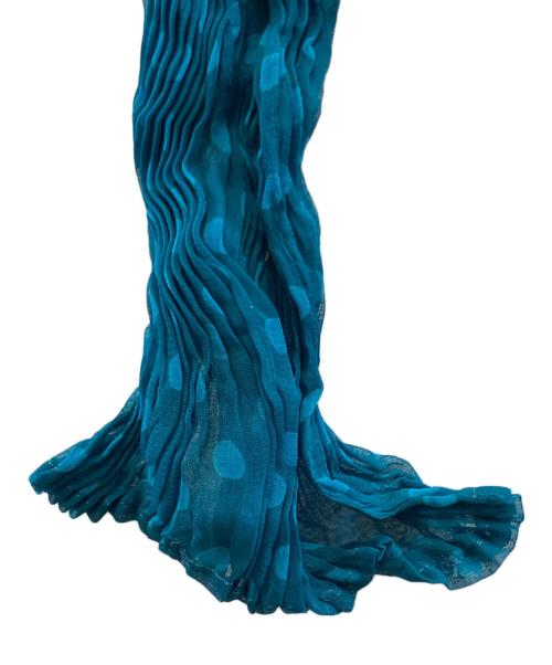ISSEY MIYAKE FETE（イッセイミヤケフェット）ISSEY MIYAKE FETE (イッセイミヤケフェット) 薄手カーディガン ブルー サイズ:02の古着・服飾アイテム