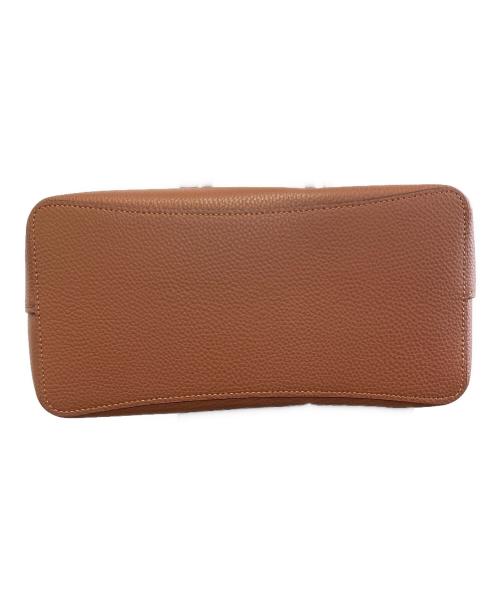 COACH（コーチ）COACH (コーチ) 2WAYバッグ ブラウン×レッドの古着・服飾アイテム