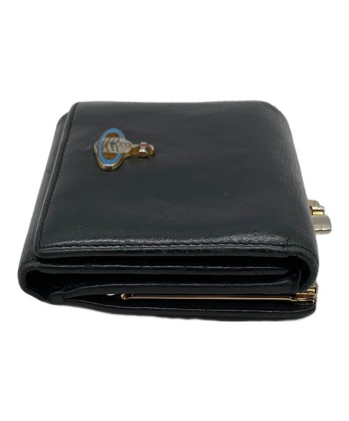 Vivienne Westwood（ヴィヴィアンウエストウッド）Vivienne Westwood (ヴィヴィアンウエストウッド) 3つ折り財布 ブラックの古着・服飾アイテム