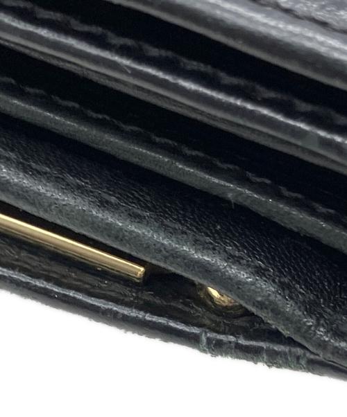 Vivienne Westwood（ヴィヴィアンウエストウッド）Vivienne Westwood (ヴィヴィアンウエストウッド) 3つ折り財布 ブラックの古着・服飾アイテム
