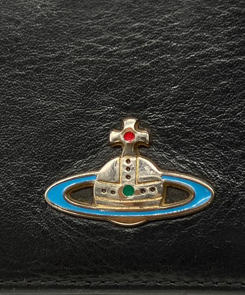 Vivienne Westwood（ヴィヴィアンウエストウッド）Vivienne Westwood (ヴィヴィアンウエストウッド) 3つ折り財布 ブラックの古着・服飾アイテム