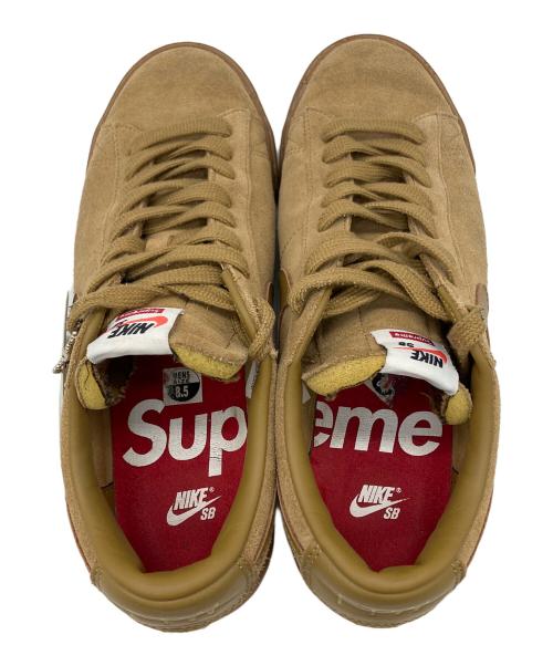 SUPREME（シュプリーム）Supreme (シュプリーム) NIKE (ナイキ) ローカットスニーカー ブラウン サイズ:26.5の古着・服飾アイテム