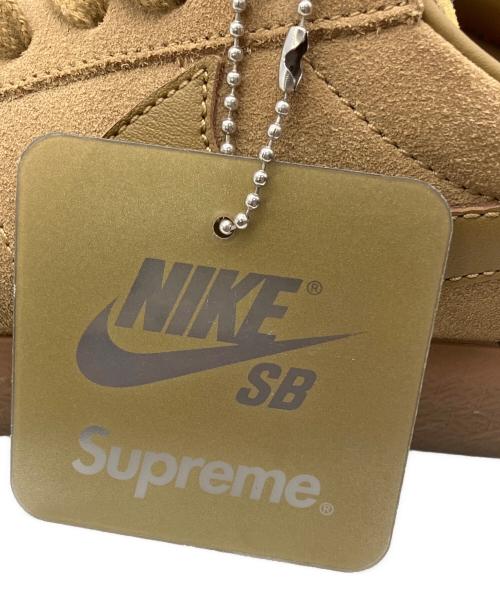 SUPREME（シュプリーム）Supreme (シュプリーム) NIKE (ナイキ) ローカットスニーカー ブラウン サイズ:26.5の古着・服飾アイテム