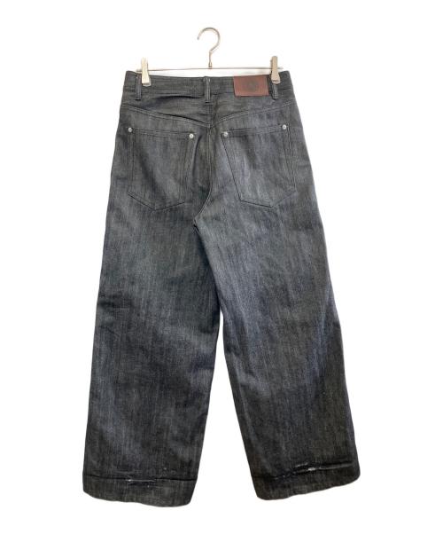 MENES（メネス）MENES (メネス) デニムパンツ ブラック サイズ:Sの古着・服飾アイテム