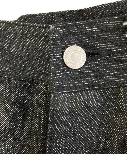 MENES（メネス）MENES (メネス) デニムパンツ ブラック サイズ:Sの古着・服飾アイテム