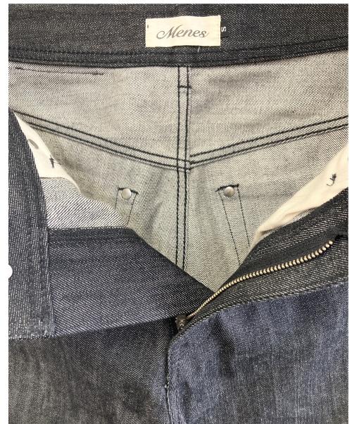 MENES（メネス）MENES (メネス) デニムパンツ ブラック サイズ:Sの古着・服飾アイテム