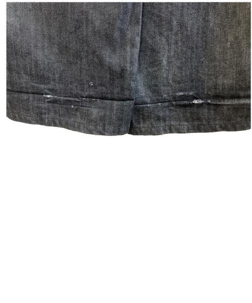 MENES（メネス）MENES (メネス) デニムパンツ ブラック サイズ:Sの古着・服飾アイテム