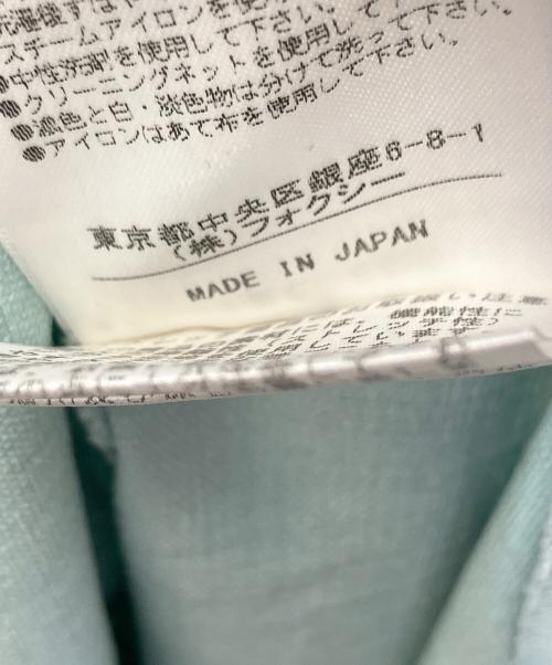 ADEAM（アディアム）ADEAM (アディアム) ノースリーブワンピース ブルーの古着・服飾アイテム