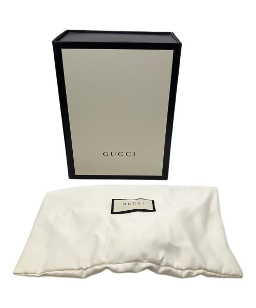 GUCCI（グッチ）GUCCI (グッチ) GGキャンバス ベースボールキャップ ベージュ×ブラウンの古着・服飾アイテム