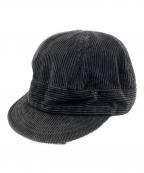 freewheelersフリーホイーラーズ）の古着「コーデュロイキャップ」｜ブラック