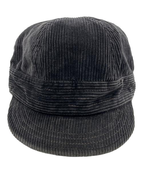freewheelers（フリーホイーラーズ）FREEWHEELERS (フリーホイーラーズ) コーデュロイキャップ ブラックの古着・服飾アイテム