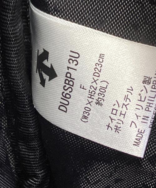 DESCENTE（デサント）DESCENTE (デサント) リュック ブラックの古着・服飾アイテム