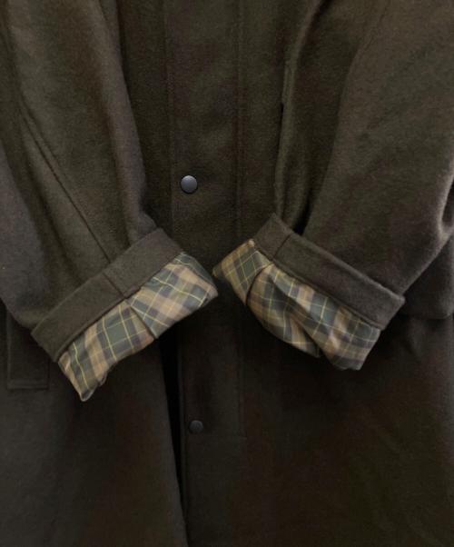 H.UNIT（エイチユニット）H.UNIT (エイチユニット) ガスケープコート カーキ サイズ:2の古着・服飾アイテム