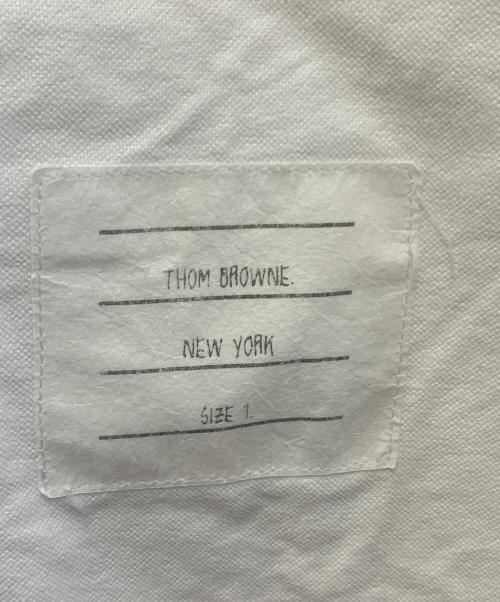 Thom Browne（トムブラウン）Thom Browne (トムブラウン) 長袖シャツ ホワイト サイズ:1の古着・服飾アイテム