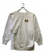 Champion REVERSE WEAVEチャンピオン リバース ウィーブ）の古着「刺繍スウェット」｜グレー