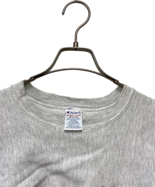 Champion REVERSE WEAVE（チャンピオン リバース ウィーブ）Champion REVERSE WEAVE (チャンピオン リバース ウィーブ) 刺繍スウェット グレー サイズ:XXLの古着・服飾アイテム