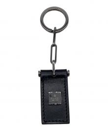 GUCCI（グッチ）の古着「レザーキーリング」｜ブラック