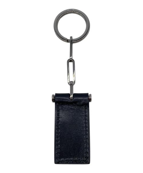 GUCCI（グッチ）GUCCI (グッチ) レザーキーリング ブラックの古着・服飾アイテム