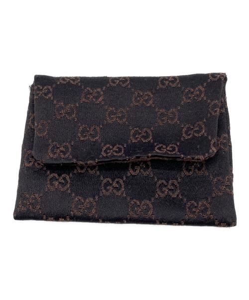 GUCCI（グッチ）GUCCI (グッチ) レザーキーリング ブラックの古着・服飾アイテム
