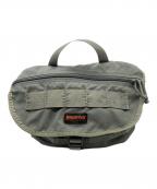 BRIEFINGブリーフィング）の古着「FLIGHT LIGHT FLAP BODYBAG」｜カーキ