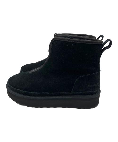 UGG（アグ）UGG (アグ) WHITE MOUNTAINEERING (ホワイトマウンテ二アニング) ムートンブーツ ブラック サイズ:27.5の古着・服飾アイテム