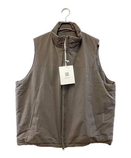 KAPTAIN SUNSHINE（キャプテンサンシャイン）KAPTAIN SUNSHINE (キャプテンサンシャイン) Padding Over Vest グレー サイズ:38 未使用品の古着・服飾アイテム
