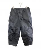 THE NORTHFACE PURPLELABELザ・ノースフェイス パープルレーベル）の古着「Ripstop Wide Cropped Field Pants」｜ブラック