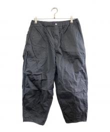 THE NORTHFACE PURPLELABEL（ザ・ノースフェイス パープルレーベル）の古着「Ripstop Wide Cropped Field Pants」｜ブラック
