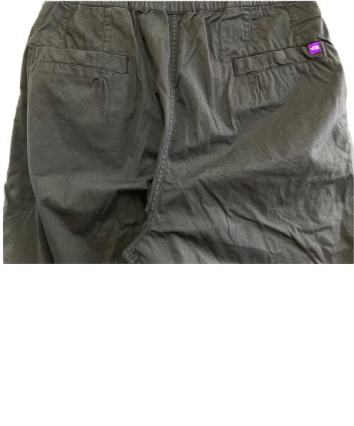 THE NORTHFACE PURPLELABEL（ザ・ノースフェイス パープルレーベル）THE NORTHFACE PURPLELABEL (ザ・ノースフェイス パープルレーベル) Ripstop Wide Cropped Field Pants ブラック サイズ:32の古着・服飾アイテム