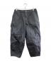 THE NORTHFACE PURPLELABEL（ザ・ノースフェイス パープルレーベル）の古着「Ripstop Wide Cropped Field Pants」｜ブラック