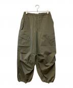 MARKAマーカ）の古着「別注 OVER PANTS」｜オリーブ