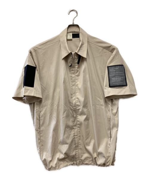 N.HOOLYWOOD（エヌ ハリウッド）N.HOOLYWOOD (エヌ ハリウッド) 半袖シャツ ベージュ サイズ:36の古着・服飾アイテム