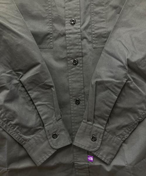 THE NORTHFACE PURPLELABEL（ザ・ノースフェイス パープルレーベル）THE NORTHFACE PURPLELABEL (ザ・ノースフェイス パープルレーベル) Double Pocket Field Work Shirt チャコールグレー サイズ:M 未使用品の古着・服飾アイテム