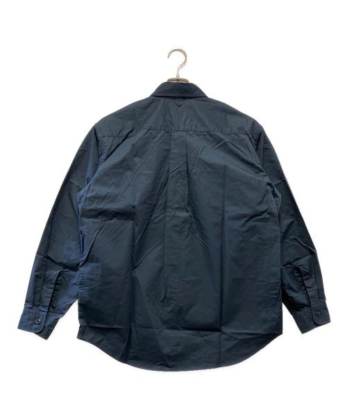 THE NORTHFACE PURPLELABEL（ザ・ノースフェイス パープルレーベル）THE NORTHFACE PURPLELABEL (ザ・ノースフェイス パープルレーベル) Double Pocket Field Work Shirt ネイビー サイズ:M 未使用品の古着・服飾アイテム