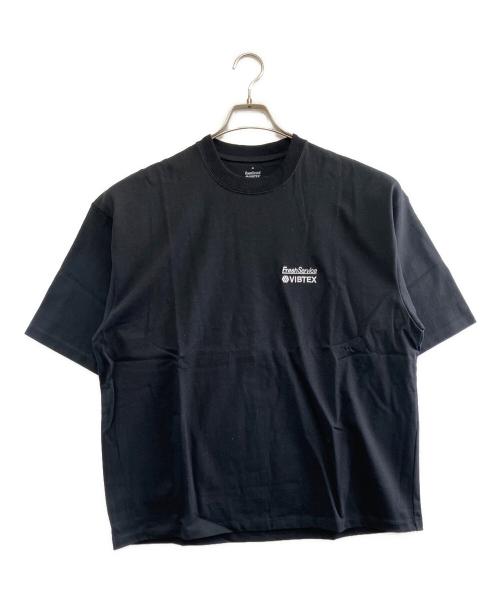 FreshService（フレッシュサービス）FreshService (フレッシュサービス) 半袖カットソー ブラック サイズ:M 未使用品の古着・服飾アイテム