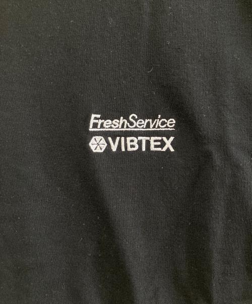 FreshService（フレッシュサービス）FreshService (フレッシュサービス) 半袖カットソー ブラック サイズ:M 未使用品の古着・服飾アイテム