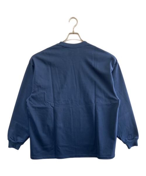 FreshService（フレッシュサービス）FreshService (フレッシュサービス) 長袖カットソー ネイビー サイズ:M 未使用品の古着・服飾アイテム