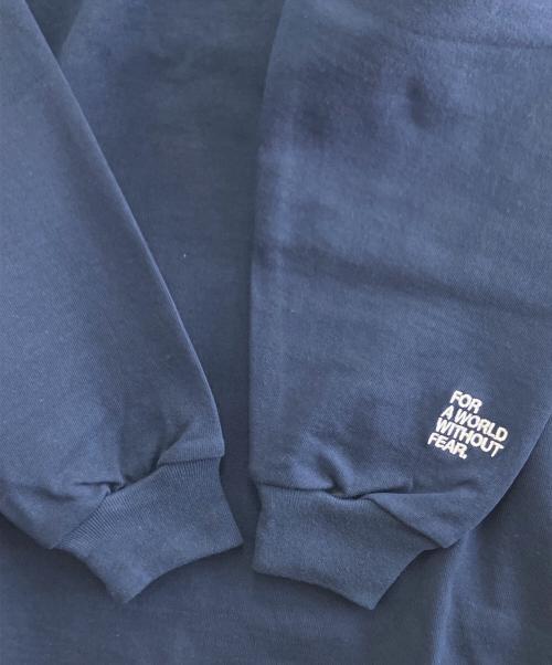 FreshService（フレッシュサービス）FreshService (フレッシュサービス) 長袖カットソー ネイビー サイズ:M 未使用品の古着・服飾アイテム